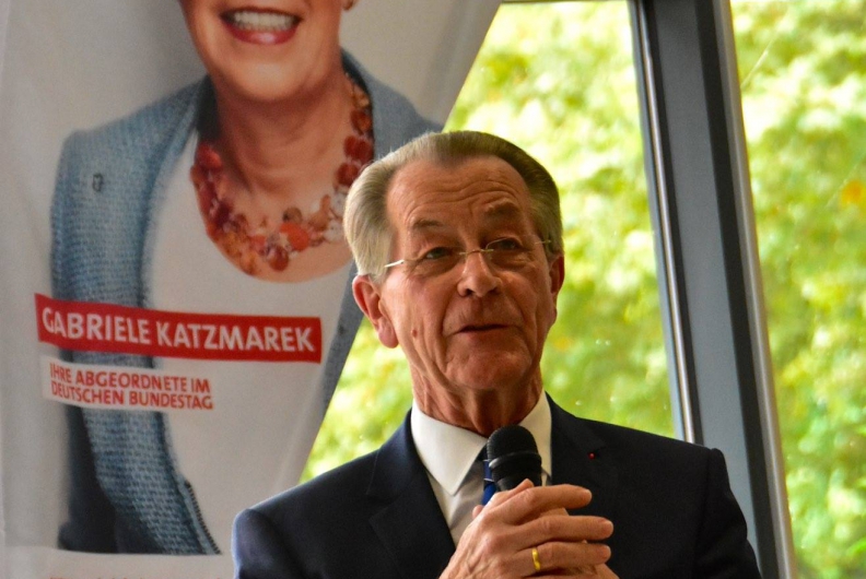 „Demokratie braucht Beteiligung“ Franz Müntefering auf meine Einladung in Baden-Baden
