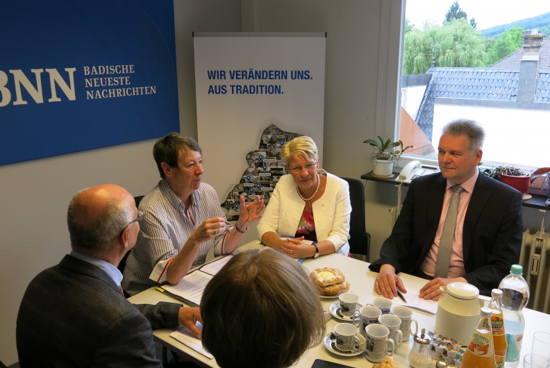 Barbara Hendricks zu Besuch in Baden-Baden: Die Landesregierung muss sich beim Thema PFC bewegen!