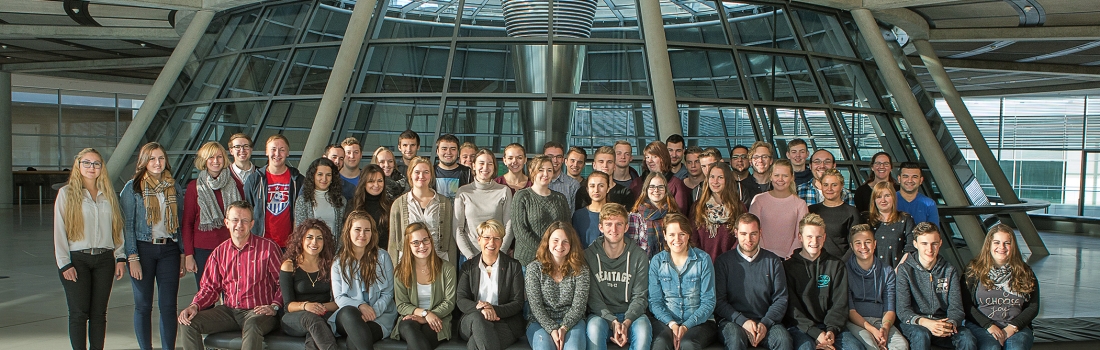 50 junge Engagierte zu Besuch in Berlin