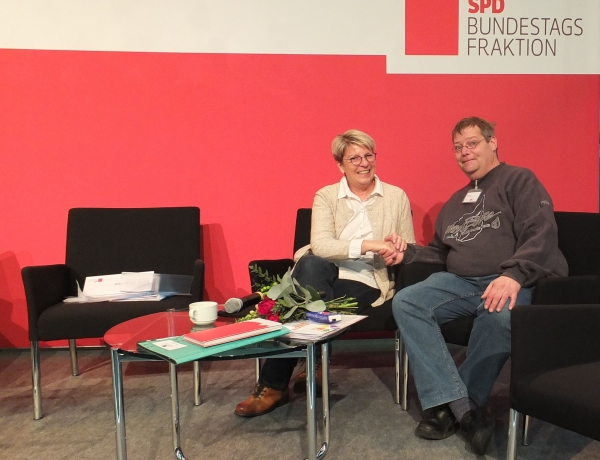 Werkstatträtekonferenz: Vertreter der Murgtal-Werkstätten diskutieren im Bundestag