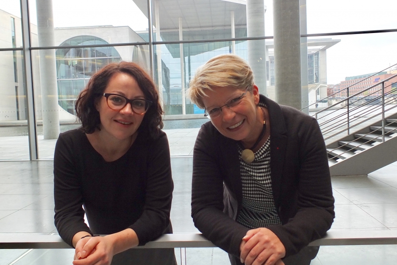 Gewerkschaftsjuniorin Laura Schuh hospitiert bei mir im Bundestag