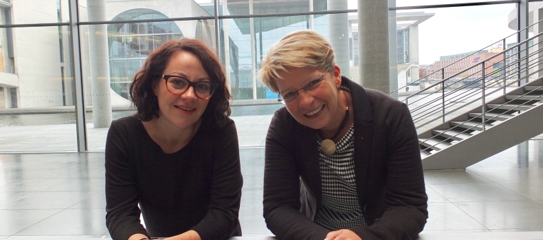 Gewerkschaftsjuniorin Laura Schuh hospitiert bei mir im Bundestag