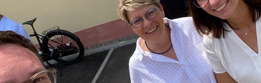 Staatssekretärin Rita Schwarzelühr-Sutter war zu Gast in Rastatt